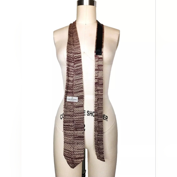 VALENTINO Boutique Knit Tie High Designer Men's Gift for Husband Man Boyfriend - Picture 3 of 7